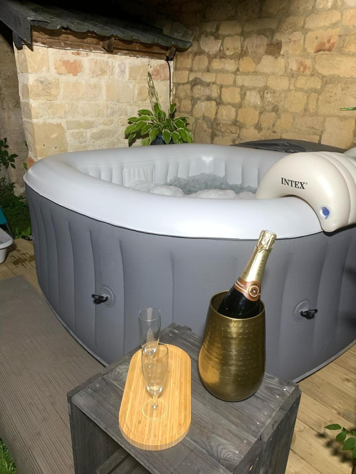 Bulles Et Belle Etoile Spa Proche De Caen Sainte-Croix-Grand-Tonne Esterno foto
